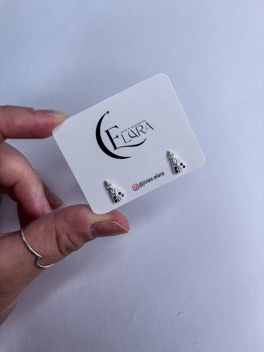 Brinco Aparecida — Brinco Nossa Senhora em Prata