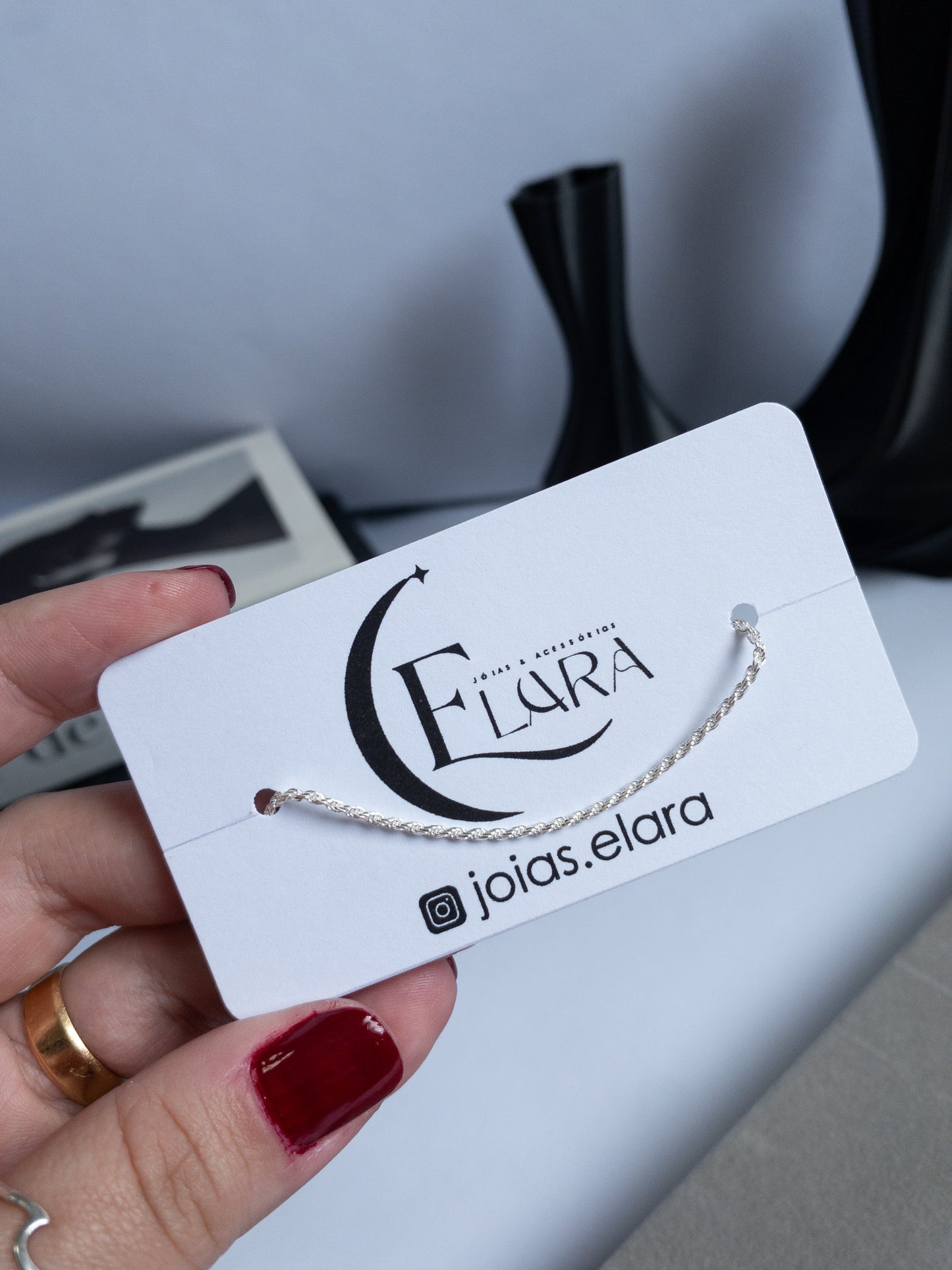 Pulseira Lyra — Cordão Baiano 1,5 mm