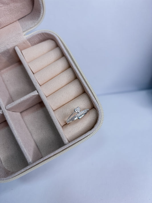 Anel VALENZA — Coração Cravejado