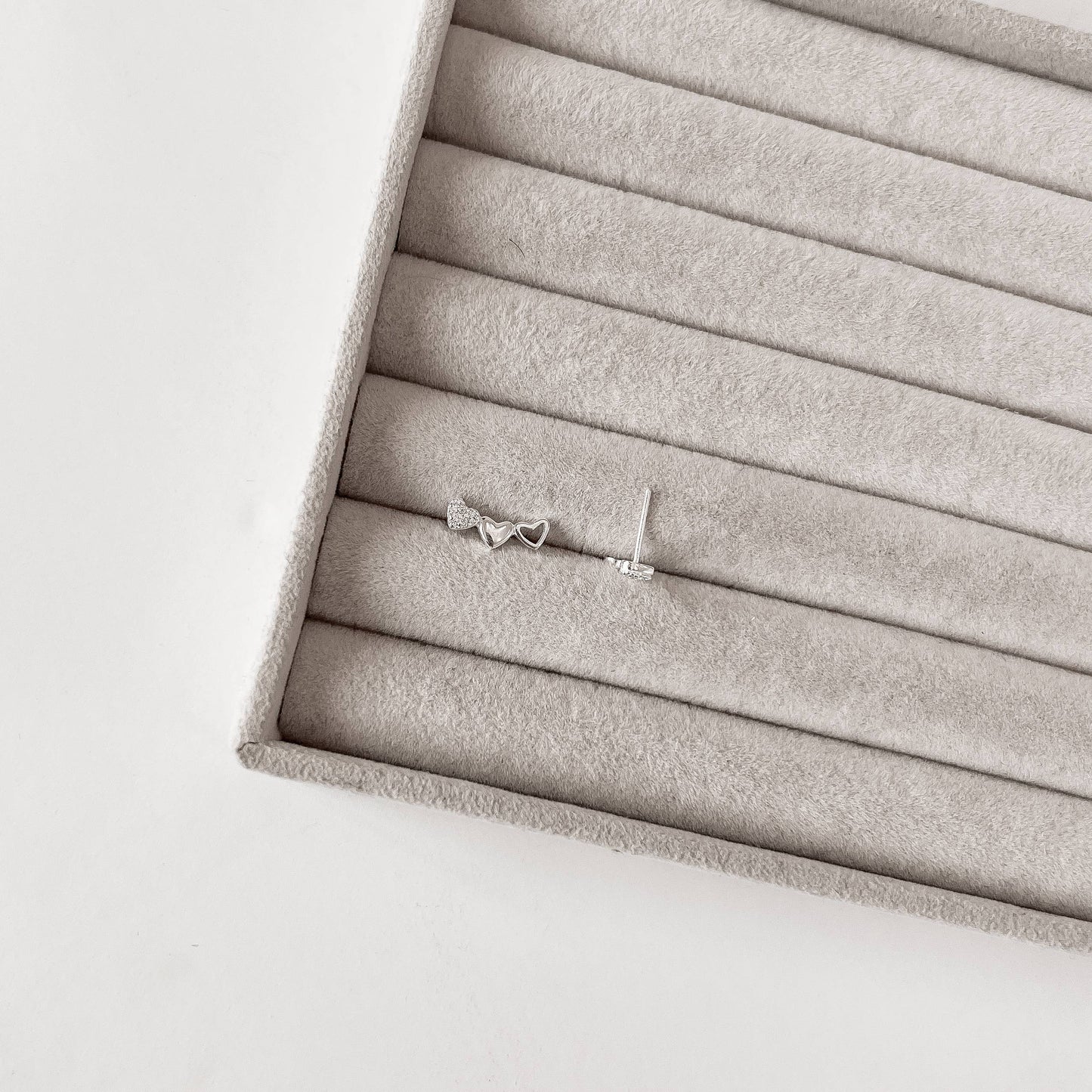 Brinco 3 corações - Elara