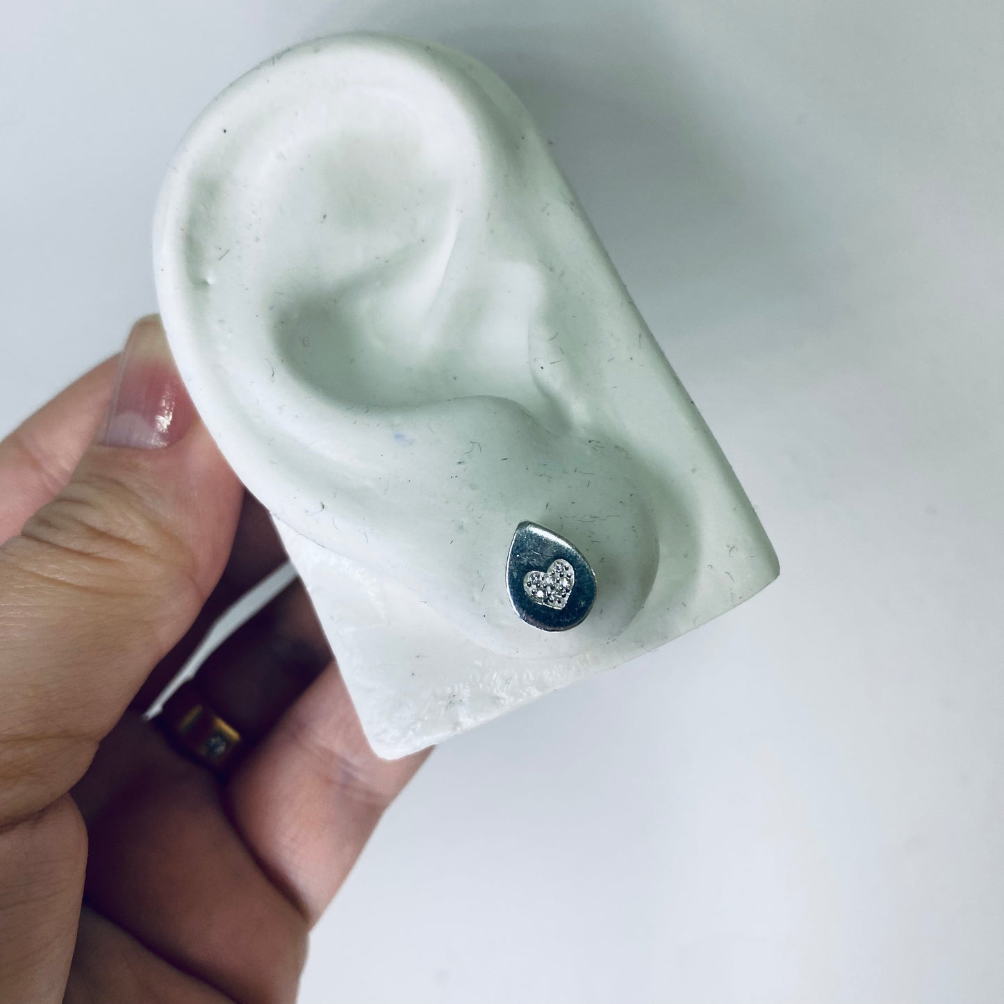 Brinco Gota com Coração