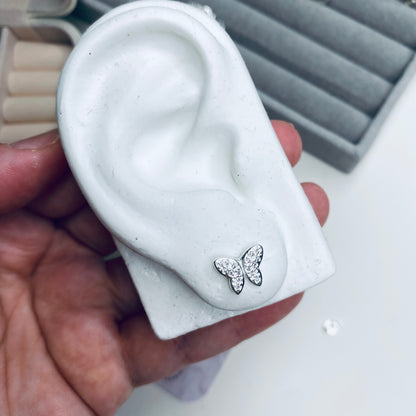 Brinco trabalhado de Borboleta