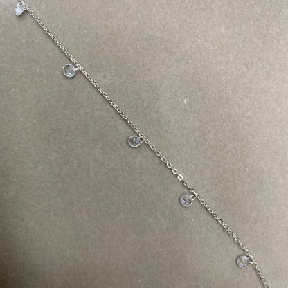 Pulseira com pedras de zircônias