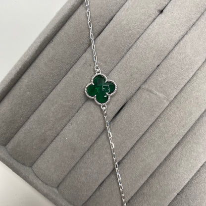 Pulseira trevo - verde (Virgínia)