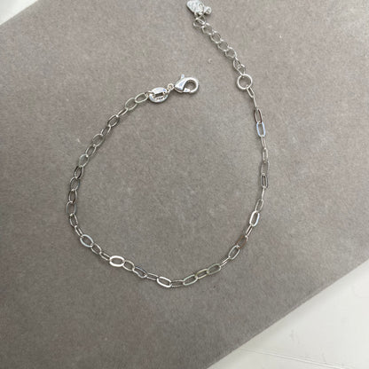 Pulseira de elos ovais