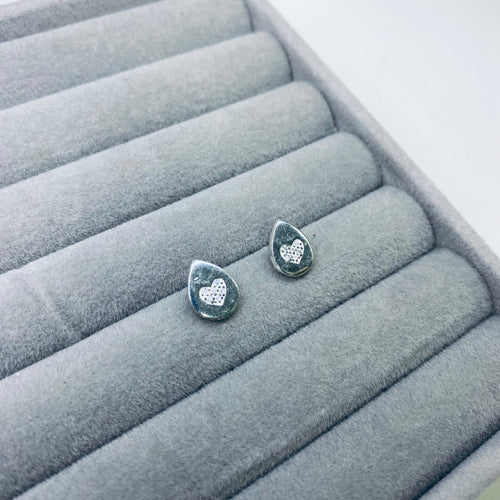 Brinco Gota com Coração