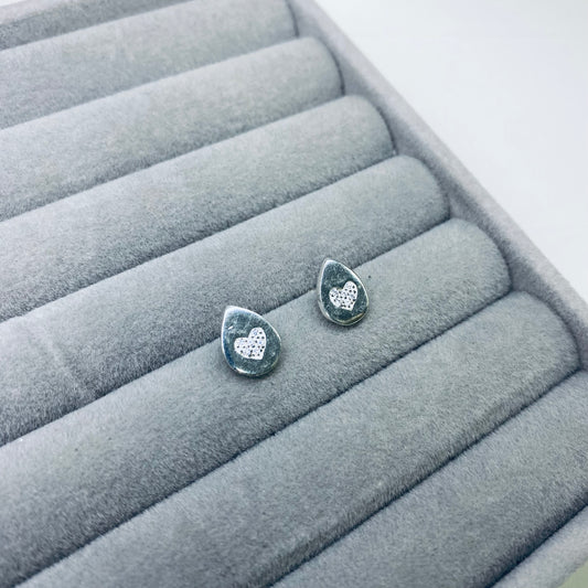 Brinco Gota com Coração