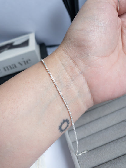 Pulseira Lyra — Cordão Baiano 1,5 mm