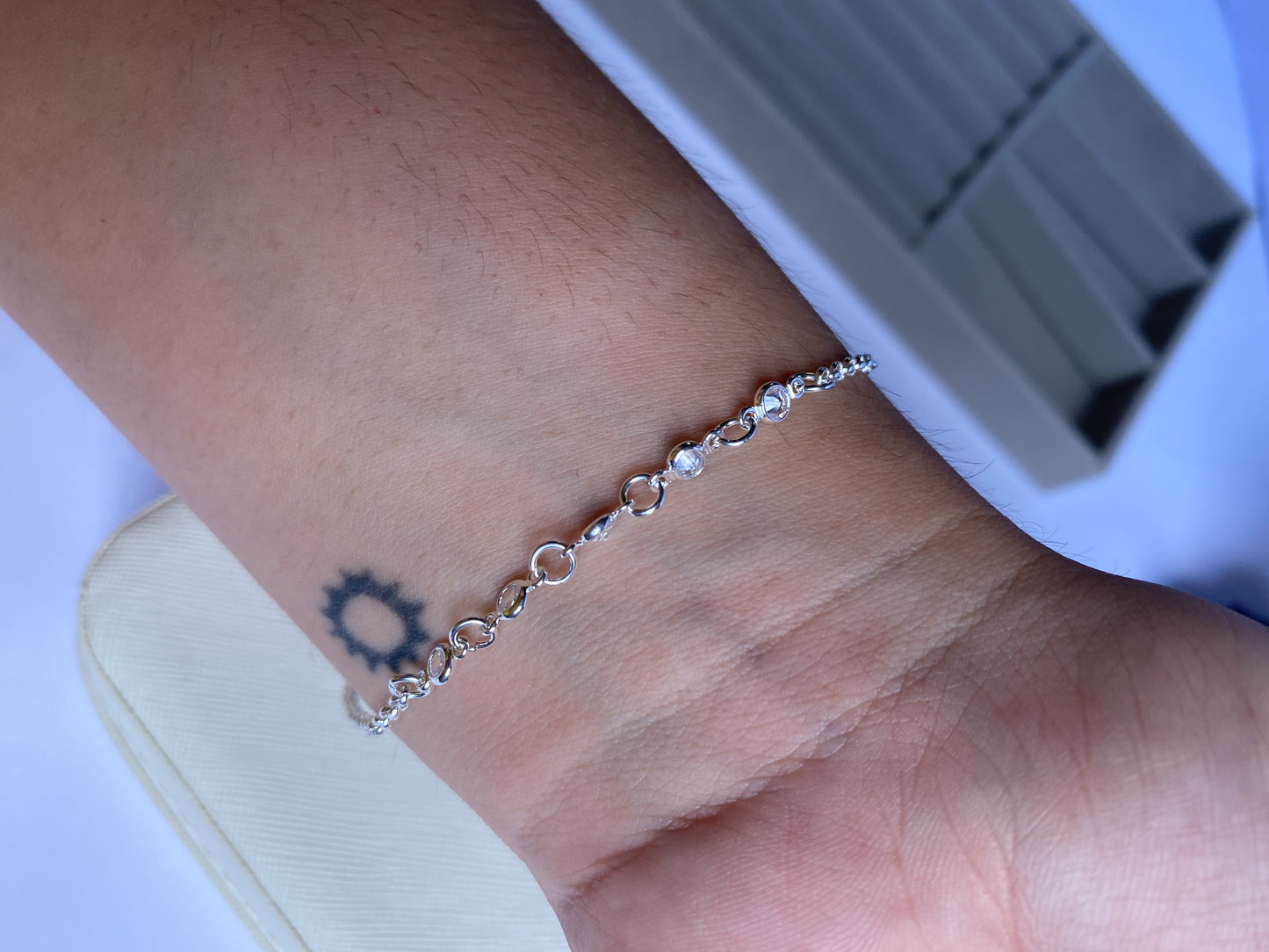 Pulseira pontos de brilho - AÉLIA