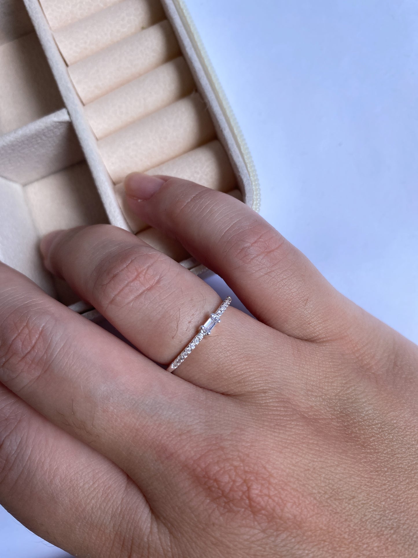 Anel solitário - AELYN