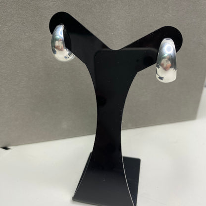 Argola grossa com tarraxa - média