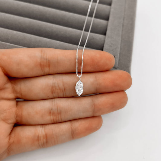 Colar Zircônia Navete - Elara