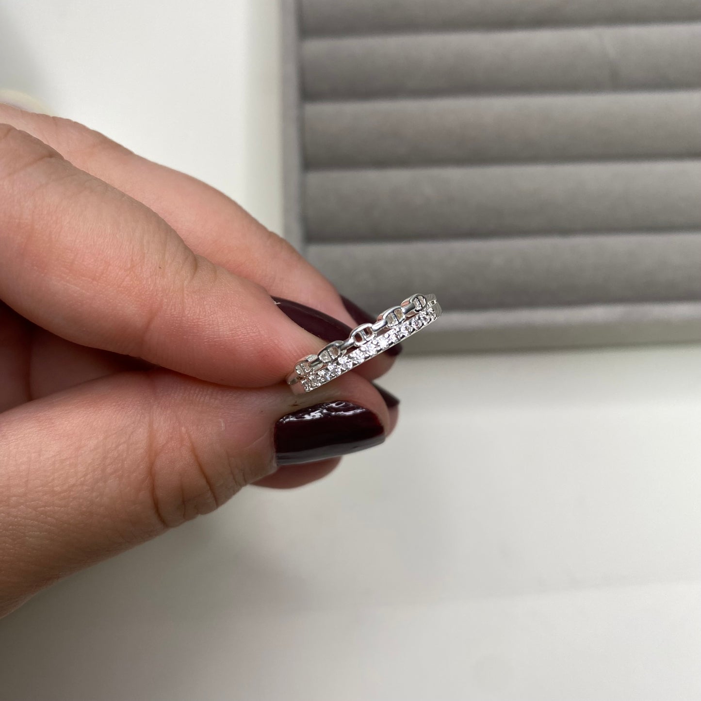 Anel design duplo - Cartier com aliança