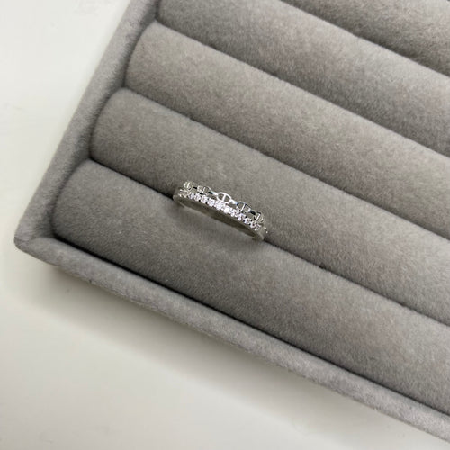 Anel design duplo - Cartier com aliança