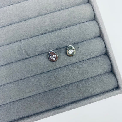 Brinco Gota com Coração