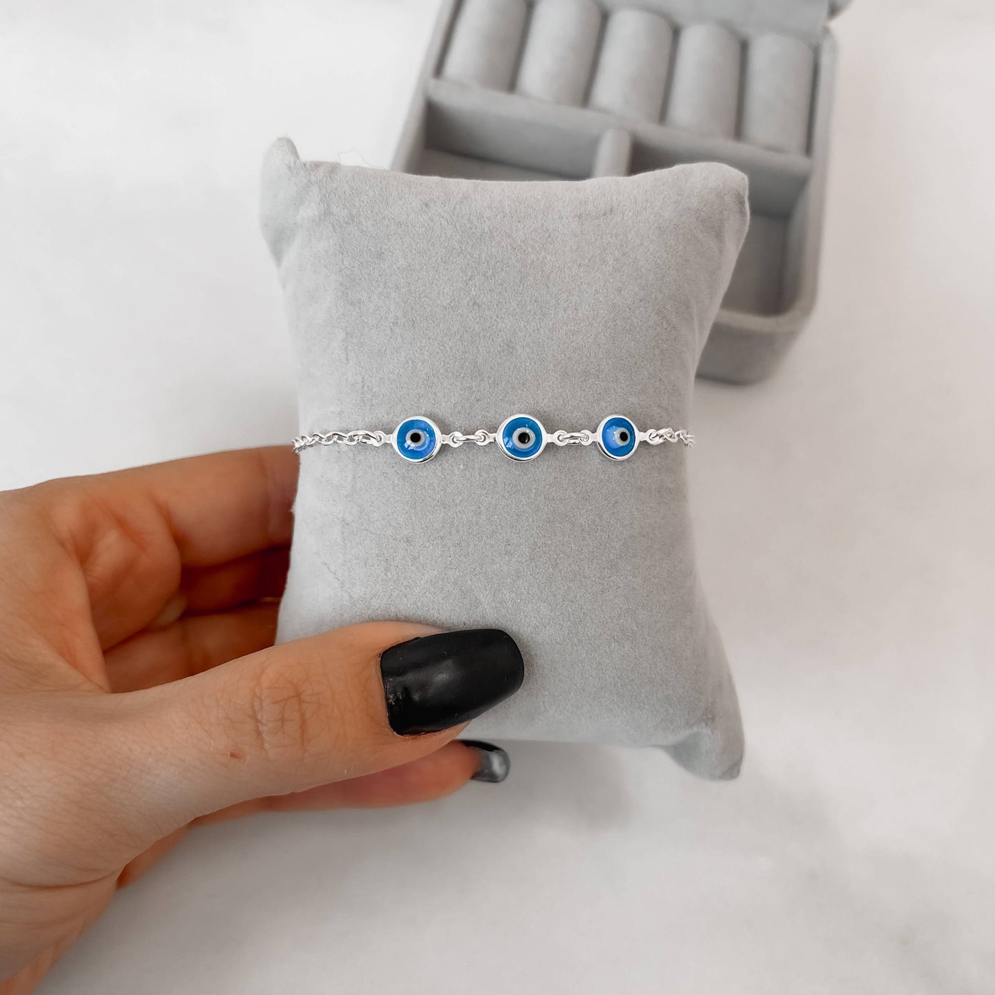 Pulseira trio olho grego - Elara